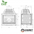 Каминная топка KAW-MET W17 Panorama (16.1 kW) EСO купить